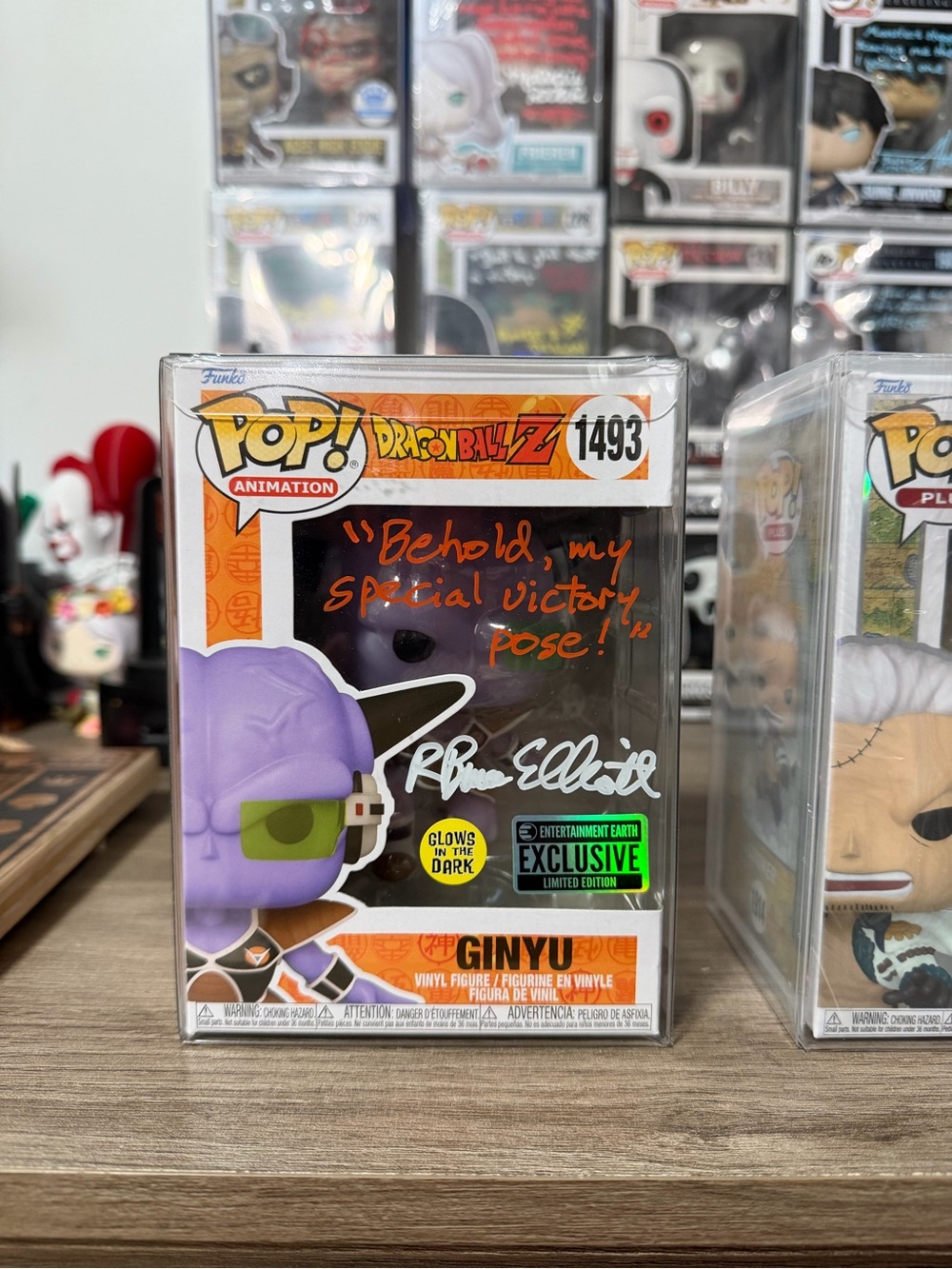 Ginyu - Funko Pop - Signed by R Bruce Elliott